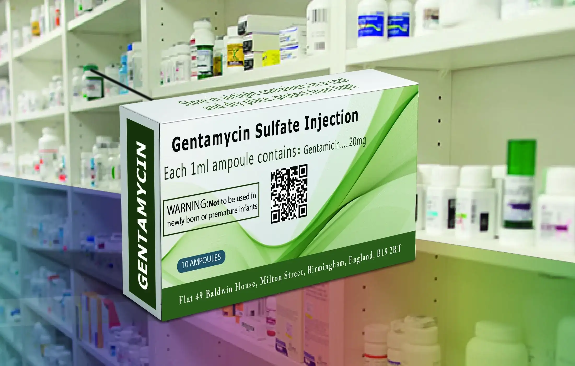'Gentamycin Injection', 'Gentamycin ampoules', 'Gentamycin ampoules 40mg'