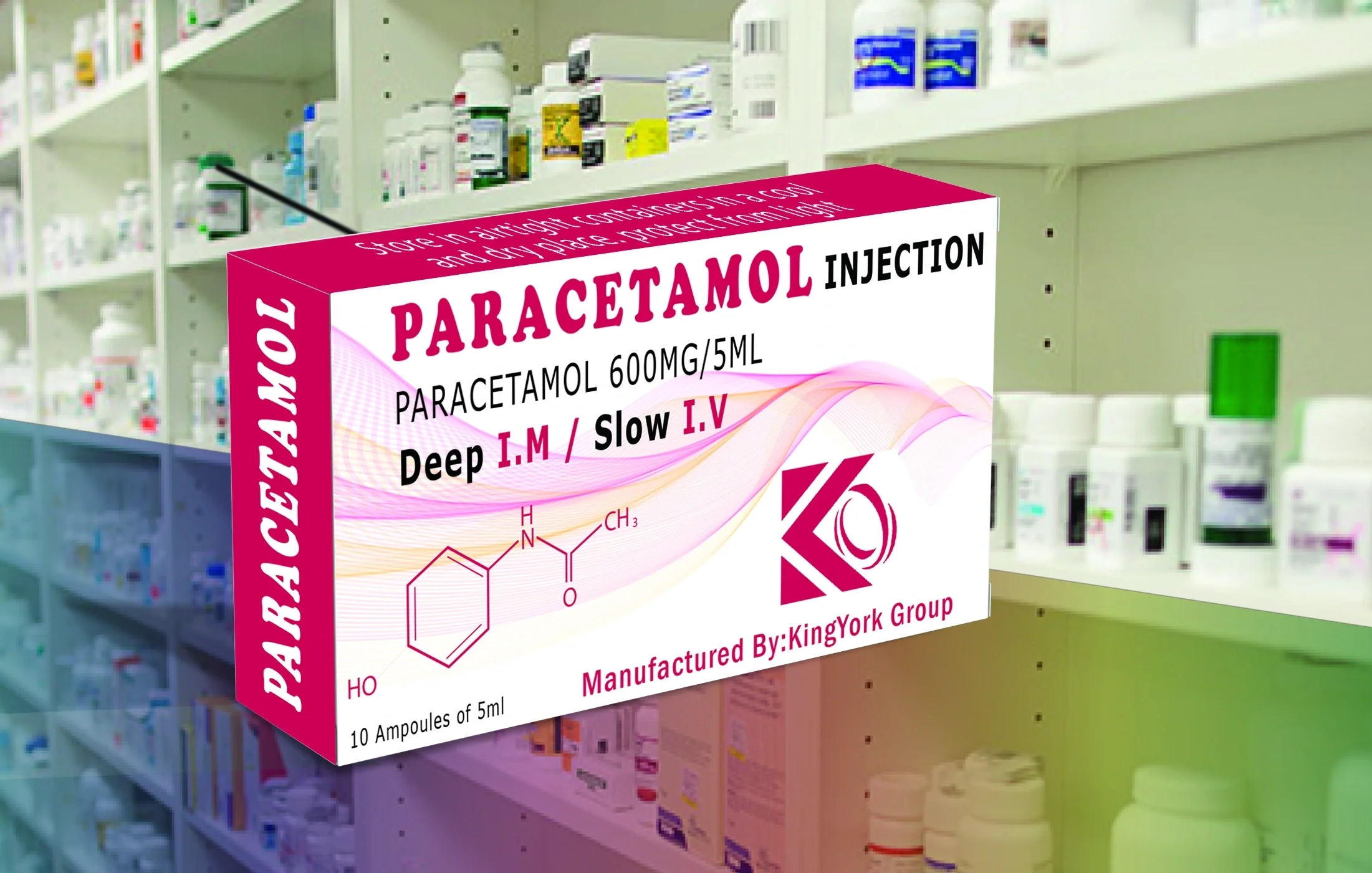 'paracetamol injections', 'analgesic ampoules', 'paracetamol 300mg injection', 'paracetamol'