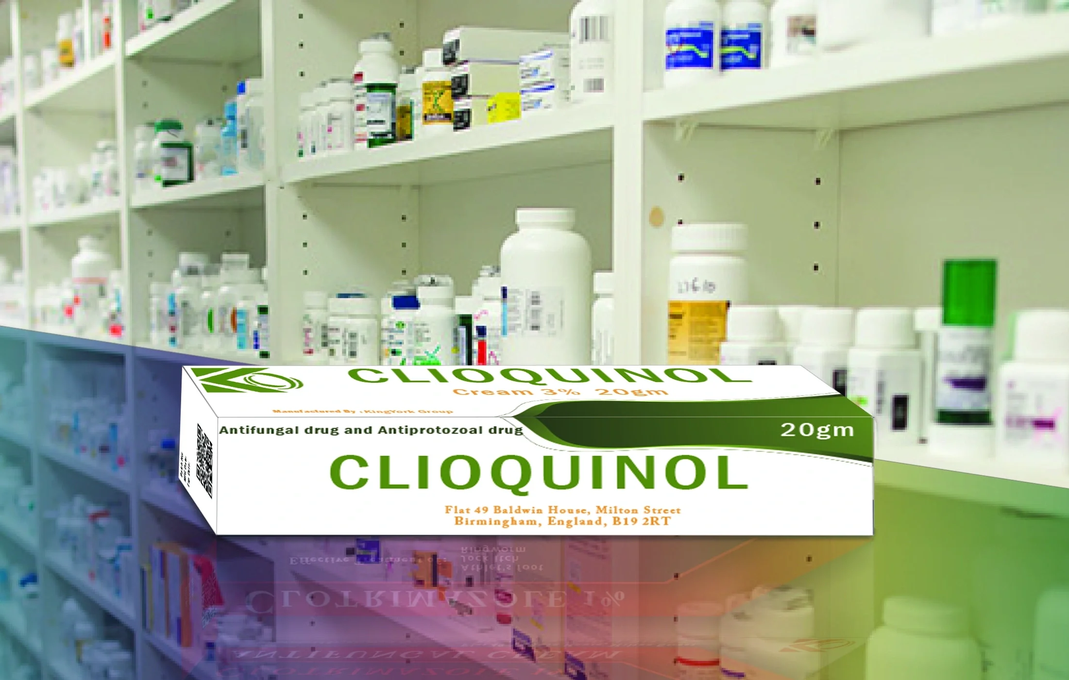 'Clioquinol', 'Clioquinol Ointment', 'Clioquinol cream', 'Clioquinol gel'